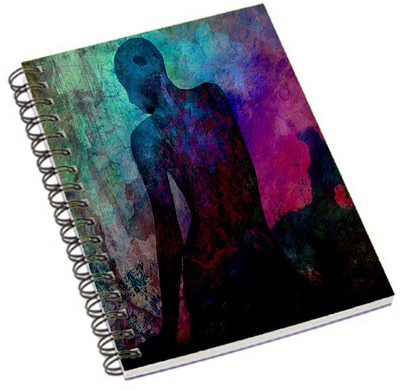 

Shopmania A5 Notebook(DESIGNER PRINTED NOTEBOOK, Multicolor)