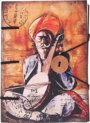 

Craft Play A5 Diary(Man with Kamaicha, Multicolor)