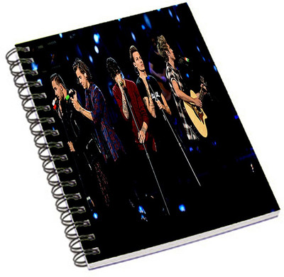 

Shopmania A5 Notebook(Music Band, Multicolor)