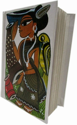 

Indha Craft A6 Diary(Drum Seller Lady, Multicolor)