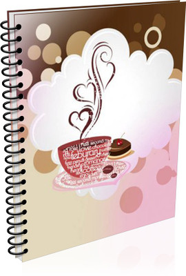 

VenTechno A5 Diary(Valentine Special A5 - Diary (Spiral Bound), Multicolor)