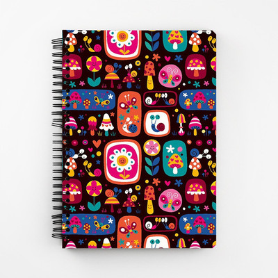 

RAYITE A5 Diary(Nature Pattern, Multicolor)