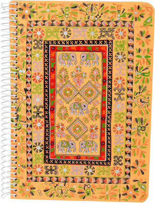 

Gathbandhan A5 Notebook(Wirebound Notebook, Multicolor)