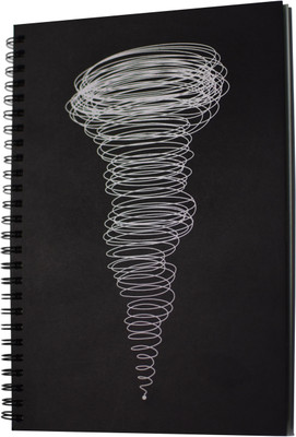 

Goodwork Regular Notebook(Dekhte hai sochte hai karte hai, Black)