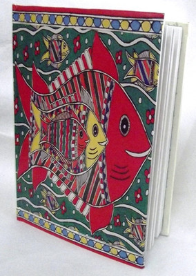

Indha Craft A6 Diary(Fish Print, Multicolor)