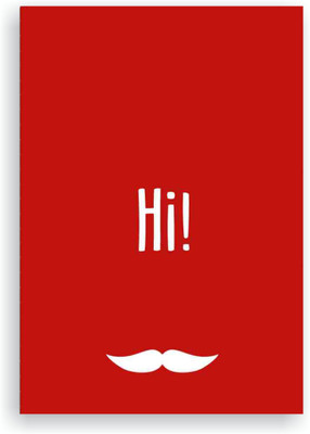 

Goodwork A6 Diary(Hi! Notebook, Red)