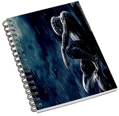 

Shopmania A5 Notebook(Men In rain, Multicolor)