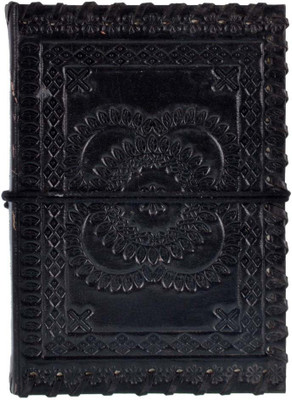 

Craft Play Regular Diary(Leather Emboss design, Black)