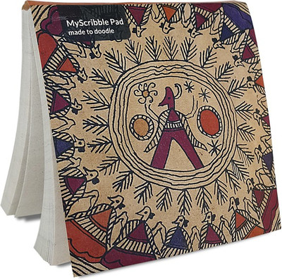 

De Kulture Works Pocket-size Memo Pad(MyScribble Pad- Webbed, Multicolor, Pack of 3)
