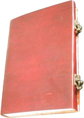 

eShilp Regular Journal(Handmade Plain Leather Cover Diary-2 Lock Closure-Euro Binding Size 33x25x2.5 Cm Brown, Brown)