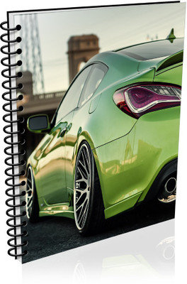 

VenTechno A5 Diary(Car A5 - Diary (Spiral Bound), Multicolor)