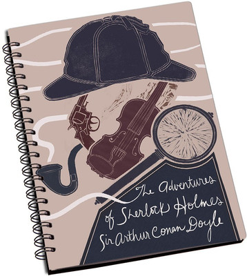 

Rangeele Inkers A5 Notebook(Sherlock Holmes Adventure, Multicolor)