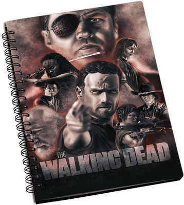 

Rangeele Inkers A5 Notebook(Walking Dead Serial Artwork, Multicolor)