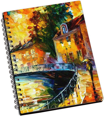 

Rangeele Inkers A5 Notebook(Awesome Oil paintings, Multicolor)