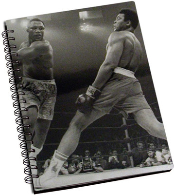 

Rangeele Inkers A5 Notebook(Muhammad ali Sting like Bee, Multicolor)