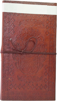 IndiARTcare Regular Diary(Hand Made Executive Leather, Brown)