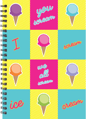 

Paper Plane Design A4 Notebook(Paper Plane Design, Multicolor)