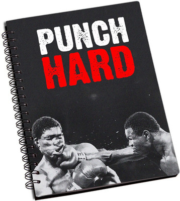 

Rangeele Inkers A5 Notebook(Mike Tyson Punching Hard, Multicolor)
