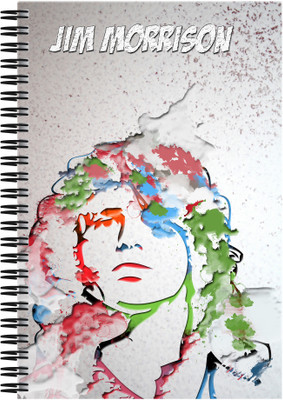 

Art Emporio A5 Notebook(Jim Morrison, Multicolor)