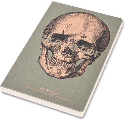 

Enwraps Regular Notebook(EG Series - Vintage Design Skeleton, Green)