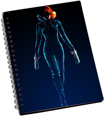 

Rangeele Inkers A5 Notebook(Black Widow, Multicolor)