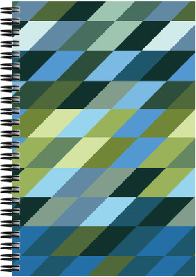

Art Emporio A5 Notebook(Pattern Zig Zag, Multicolor)