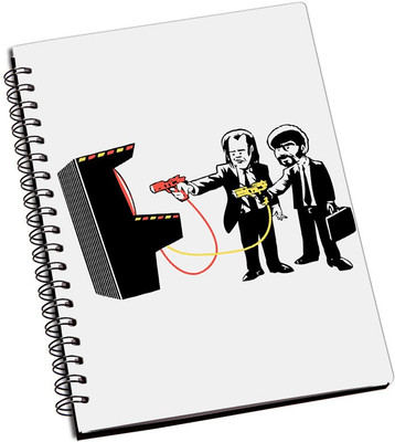 

Rangeele Inkers A5 Notebook(Pulp Fiction Game, Multicolor)