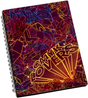 

Rangeele Inkers A5 Notebook(CMYK Lovers, Multicolor)