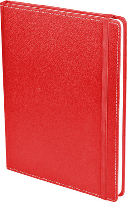 

Eco-Leatherette B5 Diary(Handcrafted, Red)