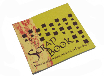 

Creates & Designs Regular Journal(Handmade Paper Scrap Book, Yellow)