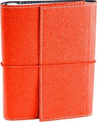 

Eco-Leatherette A6 Journal(Handcrafted A6 Journal, Orange)