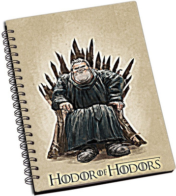 

Rangeele Inkers A5 Notebook(Hodors Of Hodors, Multicolor)