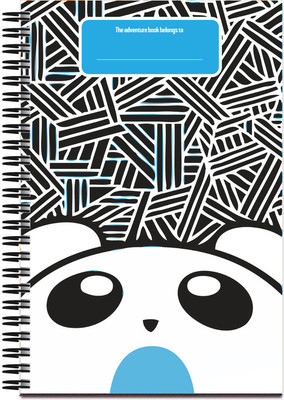 

Art Emporio A5 Notebook(Teddy Wonders, White)