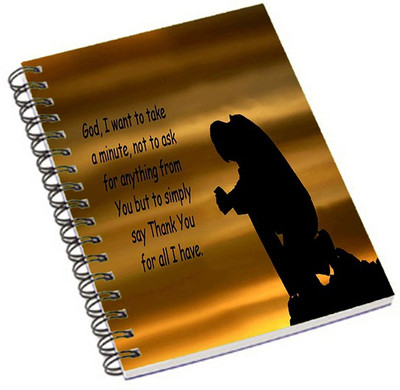 

Shopmania A5 Notebook(Prayer, Multicolor)