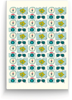 

Goodwork A5 Notebook(Travel elements, White)