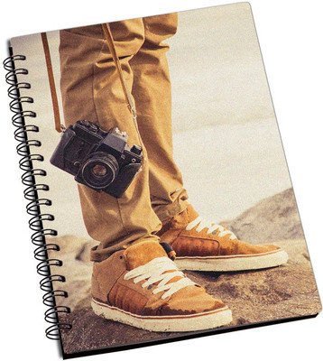 

Rangeele Inkers A5 Notebook(Photographer, Multicolor)