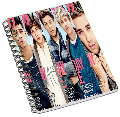 

Shopmania A5 Notebook(Music Band, Multicolor)