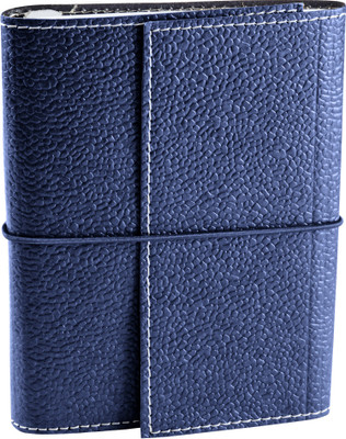 

Eco-Leatherette A6 Journal(Handcrafted A6 Journal, Navy Blue)