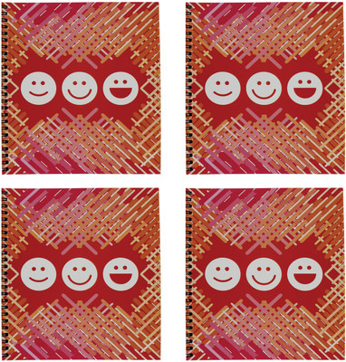 

PapyrusBolsys Regular Notebook(Smileys, Multicolor, Pack of 4)