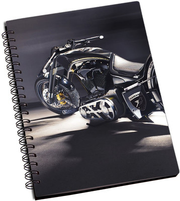

Rangeele Inkers A5 Notebook(Hamann Bike Art Work, Multicolor)
