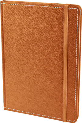 

Eco-Leatherette A5 Diary(Handcrafted, Light Brown)