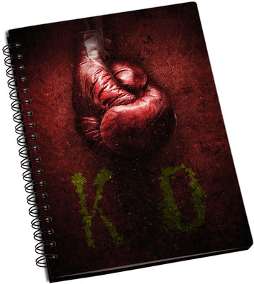 

Rangeele Inkers A5 Notebook(Boxing Gloves KO, Multicolor)