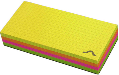 

Rubberband Pocket-size Memo Pad(Block, Multicolor)