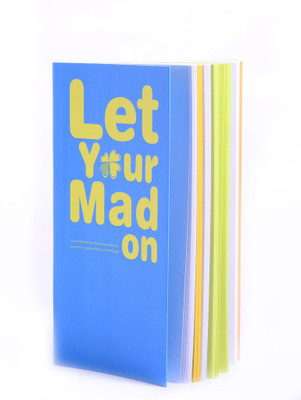 

Enwraps Regular Notebook(Let your Mad on, Blue)