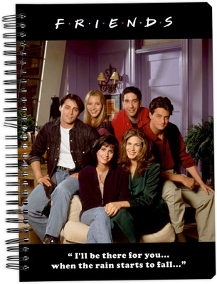 

MC SID RAZZ A5 Notebook(Friends - Crazy Friends, Multicolor)