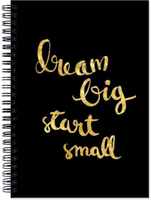 

VenTechno A5 Diary(Inspire / Motivational Covered Wirebound Ruled Paper Sheets Personal and Office Stationary Notebooks Diary, Multicolor)