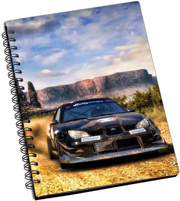

Rangeele Inkers A5 Notebook(Dirt 2 Black Car, Multicolor)