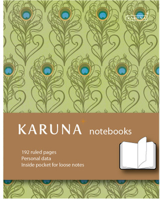

Karunavan Journal(Paisley Series Peacock and Brown Band)