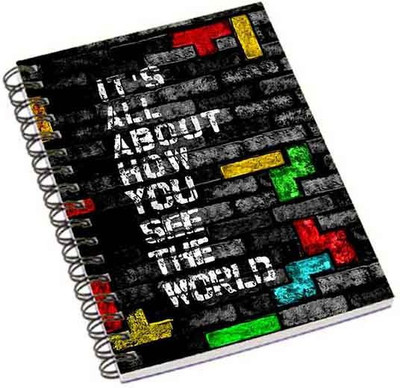 

Shopmania A5 Notebook(It all about, Multicolor)