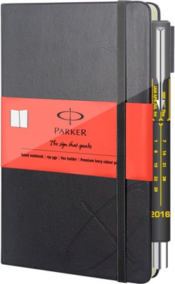 

Parker A6 Gift Set(Small Notebook+Vectot Spl Edtn Calender Pen, Black)